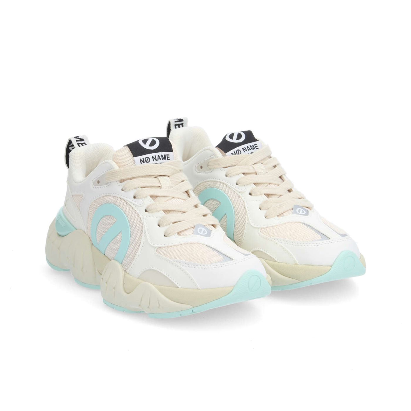 KRAZEE RUNNER W - KNIT/DISCOLOR - BIANCO SPORCO/LILLA